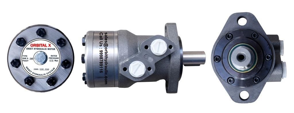 OMRX Obrital X Hydraulic Motor ORBITAL X Hydraulic Motor OHR X 50, OHR X 80, OHR X 100, OHR X 125, OHR X 160, OHR X 200, OHR X 250, OHR X 315, OHR X 400 Hydraulic Motor in India